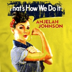 Anjelah Johnson That's How We Do It Comedy Film Poster Aged Look T Shi