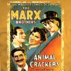Animal Crackers Comedy Film Poster Aged Look T Shirt