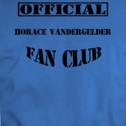 Official Horace Vandergelder Character Fan Club T Shirt