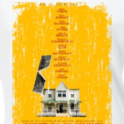 August Osage County Comedy Film Poster Aged Look Ladies T Shirt