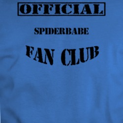 Official Spiderbabe Movie Fan Club T Shirt