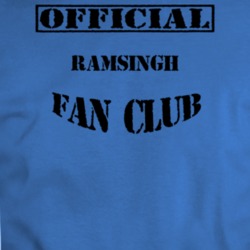 Official Ramsingh Character Fan Club T Shirt