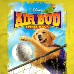 Air Bud Comedy Film Poster Aged Look T Shirt