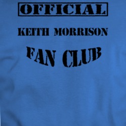 Official Keith Morrison Character Fan Club T Shirt