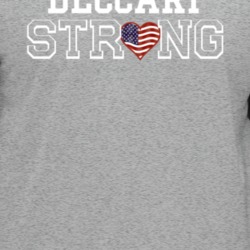 Beccari Strong American Pride Family Last Name Cool T Shirt