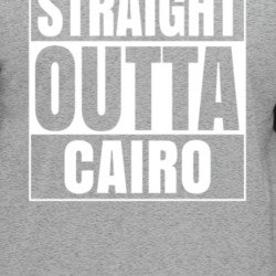 Straight Outta Cairo Airport Code Parody T Shirt