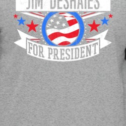 Jim Deshaies For President New York City Nyc Funny Sports T Shirt