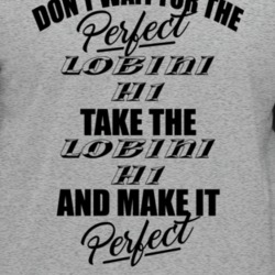Don't Wait For Perfect Car Lobini H1 Car Lover Enthusiast Baseball Rag