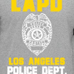 Los Angeles Police Department Lapd Officer Inspired Custom City Unisex