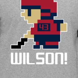 Tom Wilson # 43 Tecmo Washington Hockey Athlete Fan T Shirt