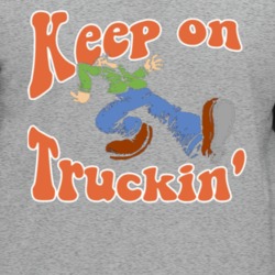 Keep On Truckin Retro T Shirt