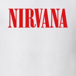 Nirvana Nevermind Logo Bleach Rock Band T Shirt