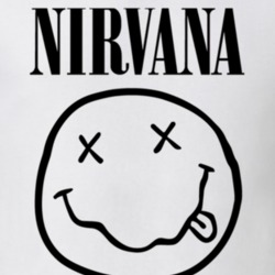 Nirvana Logo Decal Nevermind T Shirt