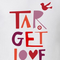 Target Love Girl Tee Gift T Shirt