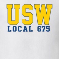 United Steel Workers Local 675 Logo Gift Men T Shirt