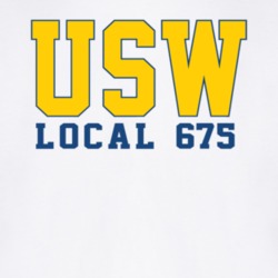 United Steel Workers Local 675 Logo Gift Men T Shirt