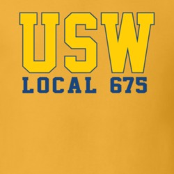 United Steel Workers Local 675 Logo Gift Men T Shirt