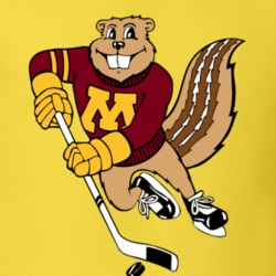 Minnesota Golden Gophers Men's Ice Hocke Fan T Shirt