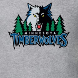 Minnesota Timberwolfes Logo T Shirt