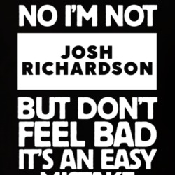 No I'm Not Josh Richardson But Don't Feel Bad It's An Easy Mistake Mia