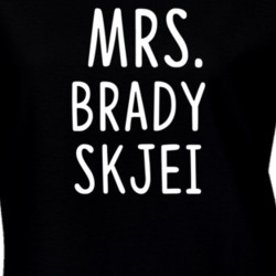Mrs Brady Skjei New York R Hockey Team Fan Ladies T Shirt