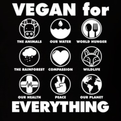 Vegan For Everything T Shirt