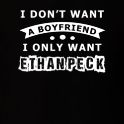 I Dont Want A Boyfriend I Only Want Ethan Peck Super Fan T Shirt