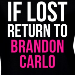 If Lost Return To Brandon Carlo Boston Hockey Team Fan Ladies T Shirt