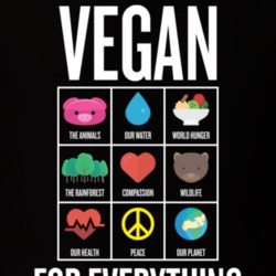 Vegan For Everything Color T Shirt