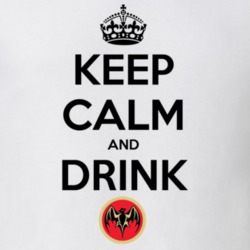 Keep Calm And Drink Bacardi Rum T Shirt