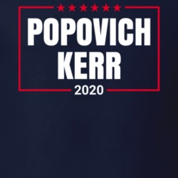 Popovich Kerr For President 2020 Golden State Basketball Fan T Shirt