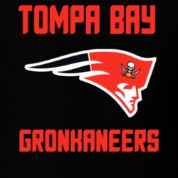 Tompa Bay Gronkaneers Football Fan Tom Brady Gronk Black T Shirt