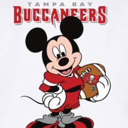Mickey Teams Tampa Bay Buccaneers Nfl Football T Shirt