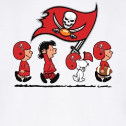 Peanut Fan Team Tampa Bay Buccaneers Nfl Football T Shirt