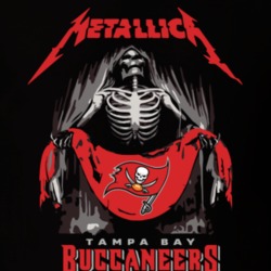 Metallica Tampa Bay Buccaneers Nfl Football T Shirt