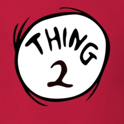 Thing 2 Dr Seuss Cool Red T Shirt