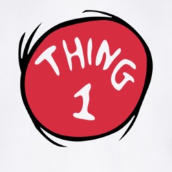 Thing 1 Dr Seuss Cool T Shirt