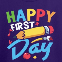 Happy First Day Of School Wellcome Back To School Gift For Kids T Shir