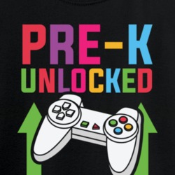 Pre Kindergarten Unlocked Level Up Game First Day Of School Great Gift