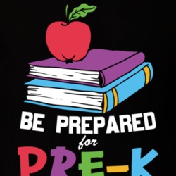 Be Prepared For Prek first Day Of School Great Gift  Kids Tee Back To 