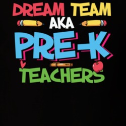 Dream Team Prek First Day Of School Great Gift  Kids Tee Back To Schoo
