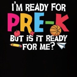 Im Ready For Prek First Day Of School Great Gift  Kids Tee Back To Sch