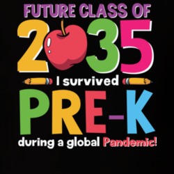 Back To School I Survived During A Global Pandemic Funny Kids T Shirt