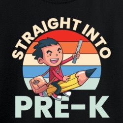 Straight Into Prek First Day Of School First Day Of School Great Gift 