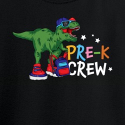 Prek Crew Funny Dinosaur T Shirt First Day Of School First Day Of Scho