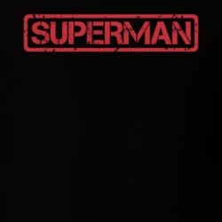 Superman Rubber Stamp T Shirt Superman Box Logo T Shirt