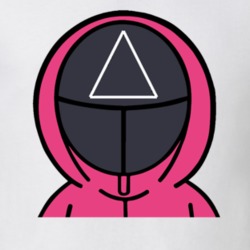 Squid Game Guards Triangle T Shirt