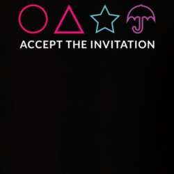 Squid Game Korean Movie Accept The Invitation T Shirt Squid Game Umbre