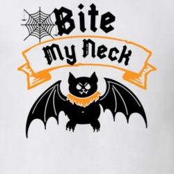 Vampire Halloween T Shirt Funny Bite My Neck T Shirt Great Gift Fot Ha