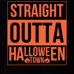 Straight Outa Halloweentown T Shirt Cool Halloween T Shirt